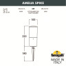 Ландшафтный светильник Fumagalli AMELIA SPIKE DR2.572.000.LYE27