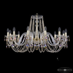 Подвесная люстра Bohemia Ivele Crystal 1402/12/360 G R801