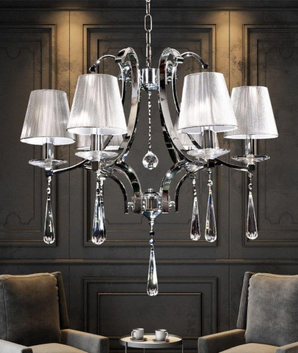 Подвесная люстра Lumina Deco Venisia LDP 8810-6 SL