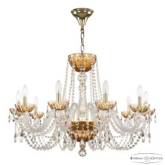 Подвесная люстра Bohemia Ivele Crystal 5402/10/300 G Amber/M-1H