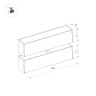 Трековый светильник Arlight Mag-Flat-Fold-25-S804-24W Warm3000 034240