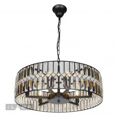 Подвесная люстра iLamp Form 6122-600 BK