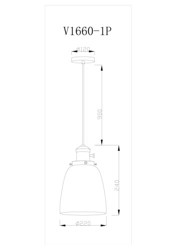 Подвесной светильник Moderli Suvo V11518-1P