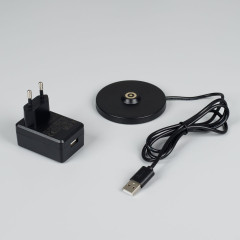 Настольная лампа с аккумулятором Arlight SP-TOMMY-TAB-2W Warm3000-MIX (SG, 154 deg) (IP54 Металл) 056087