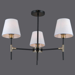 Люстра на штанге Illumico IL0185-3CSQ-24 BK AB CASTOR