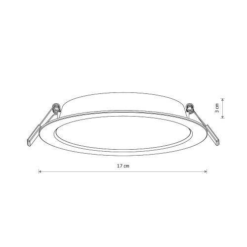 Встраиваемый светильник Nowodvorski Mykonos Led White 10541