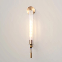 Настенный светильник MT8615-1W antique brass