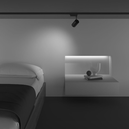 Трековый светильник Maytoni Technical Vuoro TR003-1-6W3K-W-B