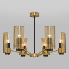 Люстра на штанге Eurosvet Grino 70139/6 латунь