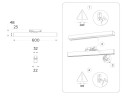 Трековый однофазный светильник Ambrella Light Track System GL6775