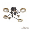 Потолочный светильник Arte Milano Ferrara 273299/8 BK/GD