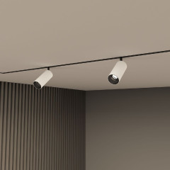 Трековый однофазный светильник Denkirs Smart Spot DK8041-BW+BK