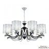Подвесная люстра Arte Milano Florentia-6787 306787/8 Bk/Ni