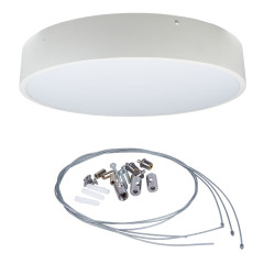 Накладной светильник влагозащищенный Uniel ULO-K40A 90W/4000К/R80 IP40 WHITE UL-00012605