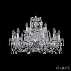 Подвесная люстра Bohemia Ivele Crystal 1402/12+6/240 Ni