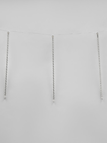 Уличная светодиодная гирлянда (UL-00000167) Uniel занавес 220V синий ULD-E1505-336/DTK BLUE IP44 TWISTED METEOR