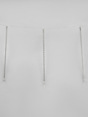 Уличная светодиодная гирлянда (UL-00000167) Uniel занавес 220V синий ULD-E1505-336/DTK BLUE IP44 TWISTED METEOR