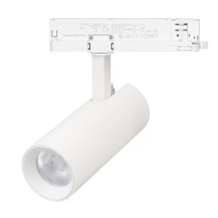 Трековый трехфазный светильник Arlight LGD-GERA-4TR-R55-10W Warm3000 (WH, 36 deg, 230V) 055148