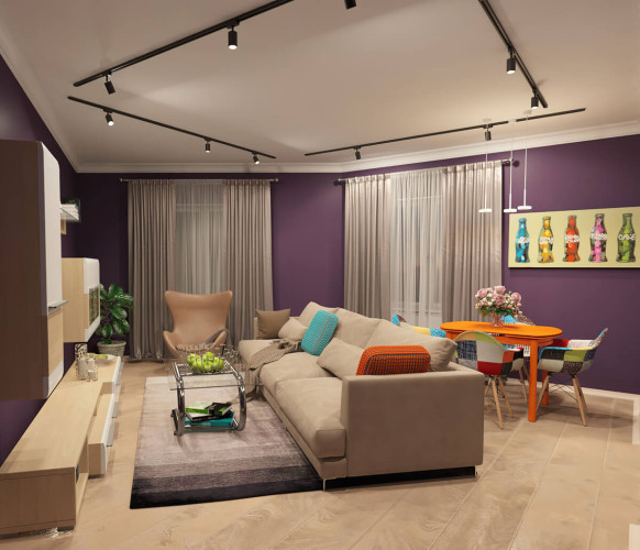 Светильник на шине Denkirs DK6201-BK