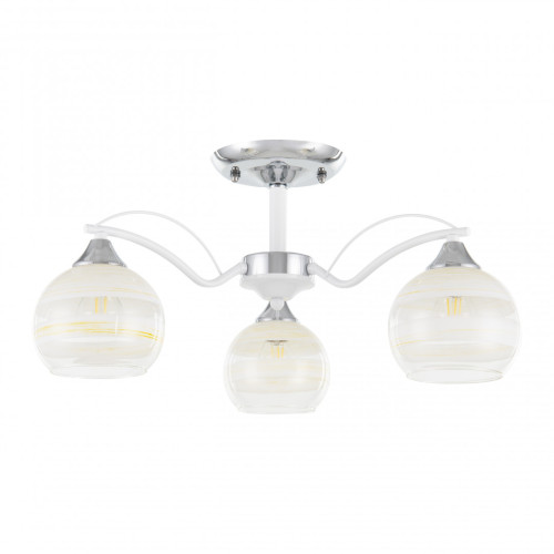 Потолочная люстра Arte Milano Napoli 326503/3 CR+WH