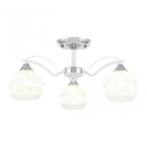 Потолочная люстра Arte Milano Napoli 326503/3 CR+WH
