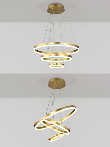 Подвесная люстра Natali Kovaltseva Oreol HIGH-TECH LED LAMPS 82042