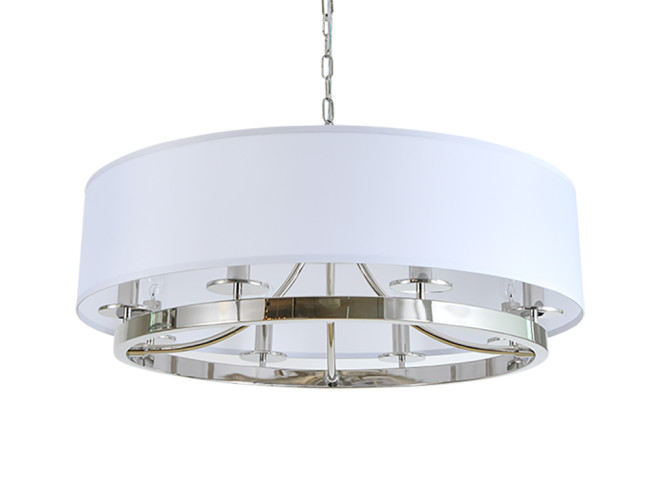 Подвесная люстра Newport Sara 3558/С nickel М0070726