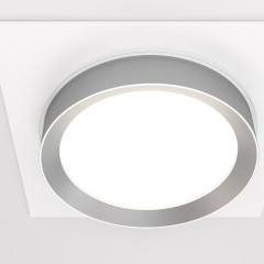Встраиваемый светильник Maytoni Technical Hoop DL086-GX53-SQ-WS