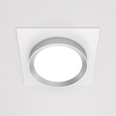 Встраиваемый светильник Maytoni Technical Hoop DL086-GX53-SQ-WS