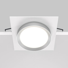 Встраиваемый светильник Maytoni Technical Hoop DL086-GX53-SQ-WS