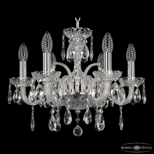 Подвесная люстра Bohemia Ivele Crystal 118/6/141 Ni
