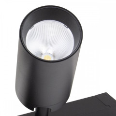 Трековый однофазный светильник AM Group Plain Opal AM590 2X10W 3000K BK