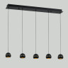 Подвесная люстра DeLight Collection MD21001034-5B black/gold