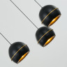 Подвесная люстра DeLight Collection MD21001034-5B black/gold