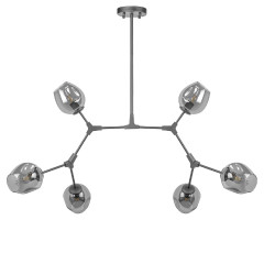 Люстра на штанге AM Group LOFT-6 BK