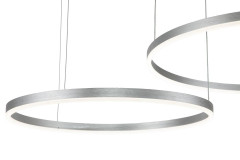 Подвесная люстра Indigo Galass 14001/2P Silver V000012L