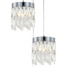 Подвесной светильник Indigo Anna 12029/3P Chrome V000497