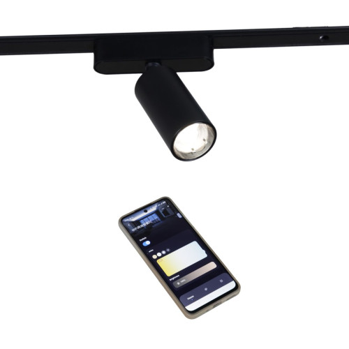 Трековый магнитный светильник (CCT+SMART) Reluce 13005-9.3-001UR magnetic LED12W BK CCT+SMART