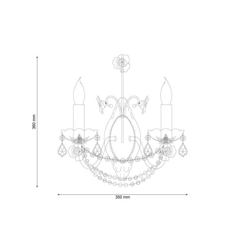 Бра Lucia Tucci Fiori Di Rose W185.2