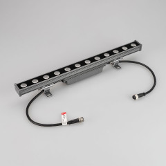 Линейный прожектор Arlight AR-LINE-500-12W Warm3000 (GR, 15 deg, 230V) 042176