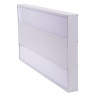 Светодиодная панель Uniel UL-00012590 ULO-K16B 2x16W/4000K/L50 5W/3000K IP44 LIGHT GREY