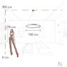 Подвесная люстра Loft IT Mondrian 10408/1000
