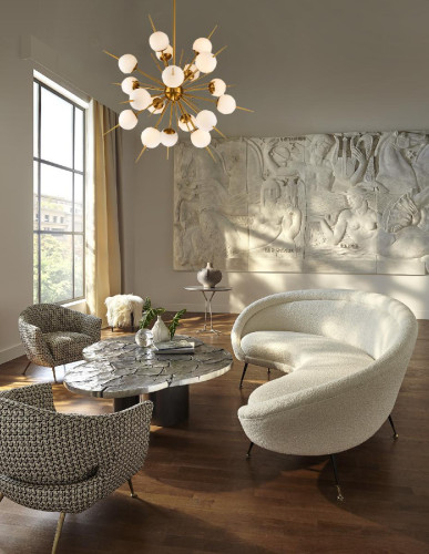 Люстра на штанге Milosh tendence 0764CL-18AB