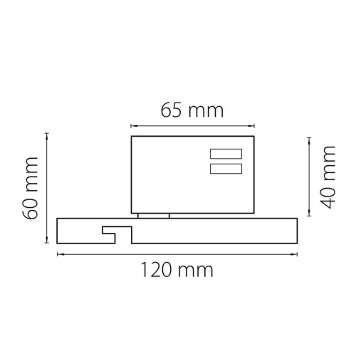 Адаптер с драйвером с DIP-switch управляемый по DALI д/трек-системы Quattro Lightstar 594066