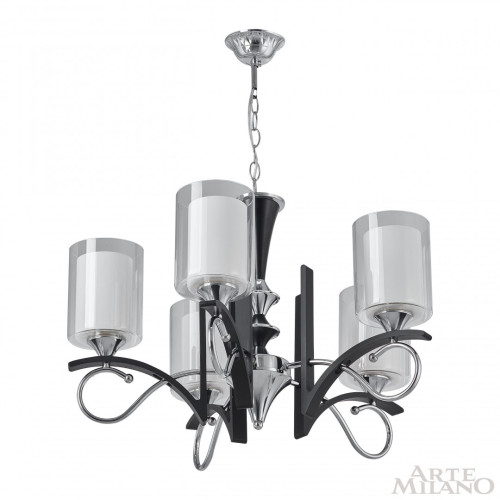 Подвесная люстра Arte Milano Florentia-9167 309167/5 Bk/Ni