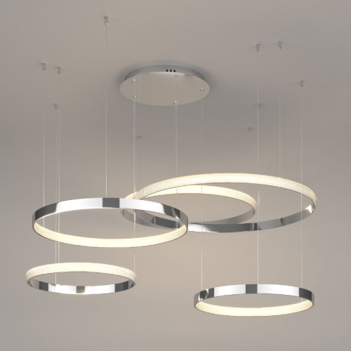 Подвесная люстра Eurosvet Posh 90175/5 хром a045416