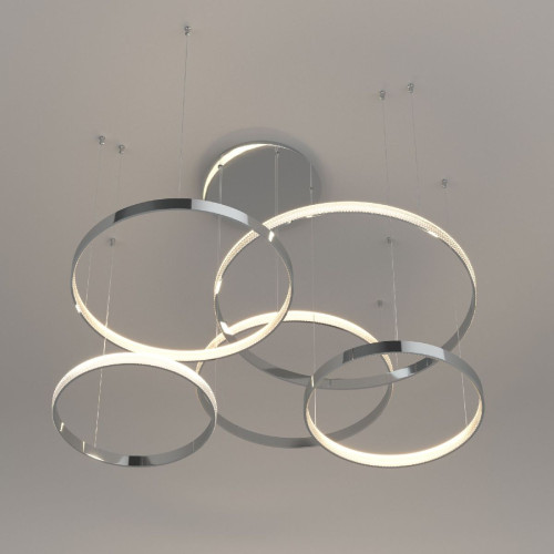 Подвесная люстра Eurosvet Posh 90175/5 хром a045416