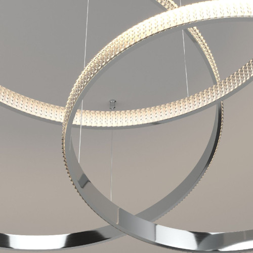 Подвесная люстра Eurosvet Posh 90175/5 хром a045416