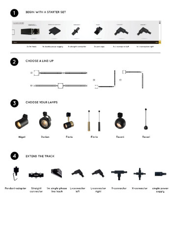 Коннектор Lucide Track 09950/04/30