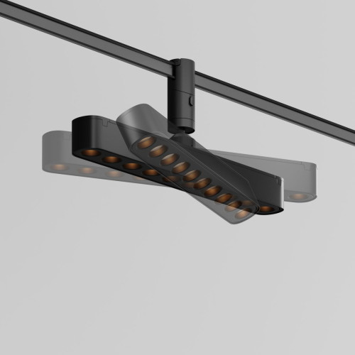 Трековый магнитный светильник Maytoni Points Rot TR203-1-10W3K-S-B